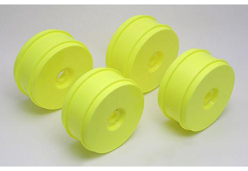 RC8 83mm Wheels, yellow (4шт) AS89297