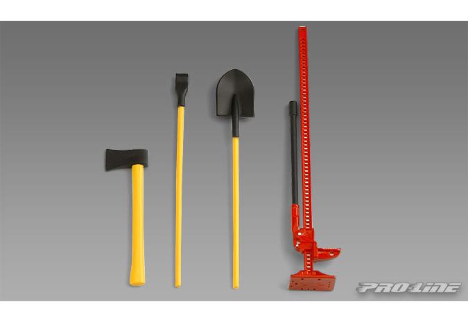 Набор инструмента трофи (high lift jack, pry bar, shovel, axe) PL6045-00